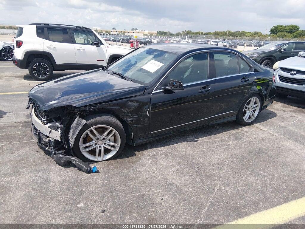 WDDGF4HB6EA961350 2014 MERCEDES-BENZ C 250 photo no. 2