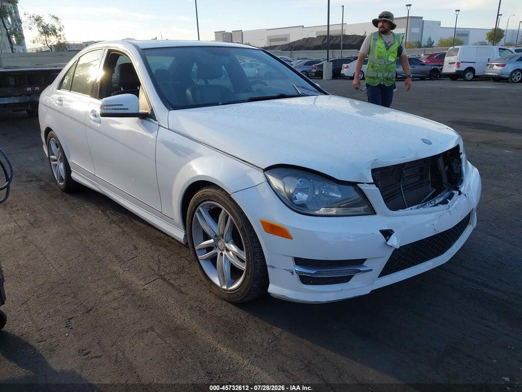 WDDGF4HB0EA914461 2014 MERCEDES-BENZ C 250 photo no. 1