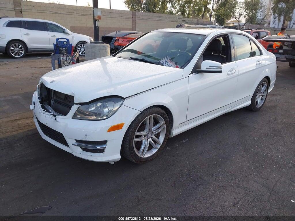 WDDGF4HB0EA914461 2014 MERCEDES-BENZ C 250 photo no. 2