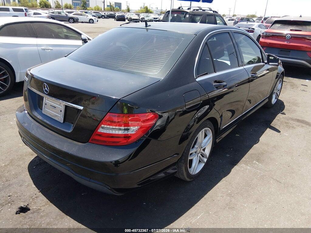 WDDGF4HBXEA946995 2014 MERCEDES-BENZ C 250 photo no. 4