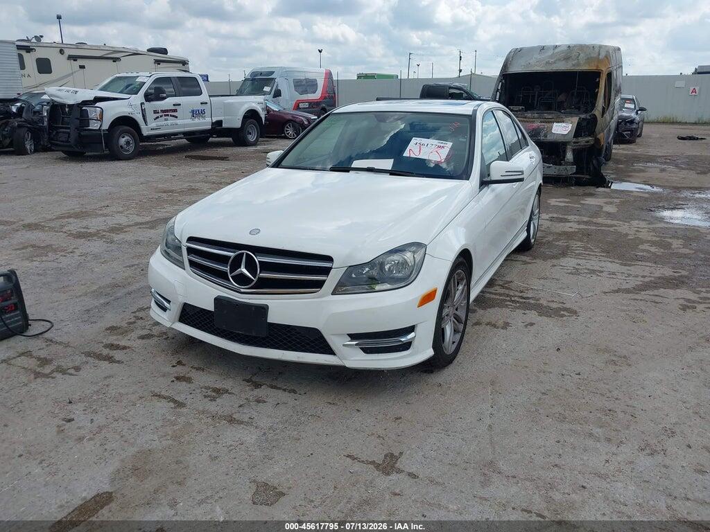 WDDGF4HB7EA954164 2014 MERCEDES-BENZ C 250 photo no. 2