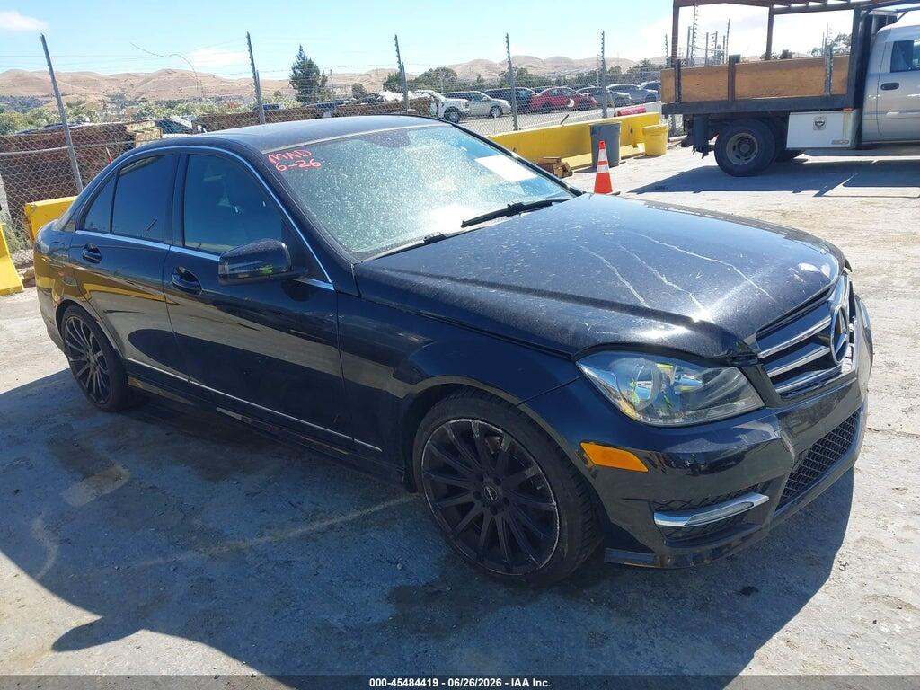 WDDGF4HB6EA961848 2014 MERCEDES-BENZ C 250 photo no. 1