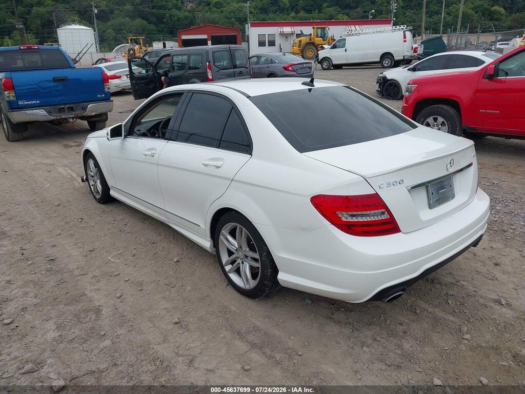 WDDGF8AB2EG163054 2014 MERCEDES-BENZ C 300 photo no. 3