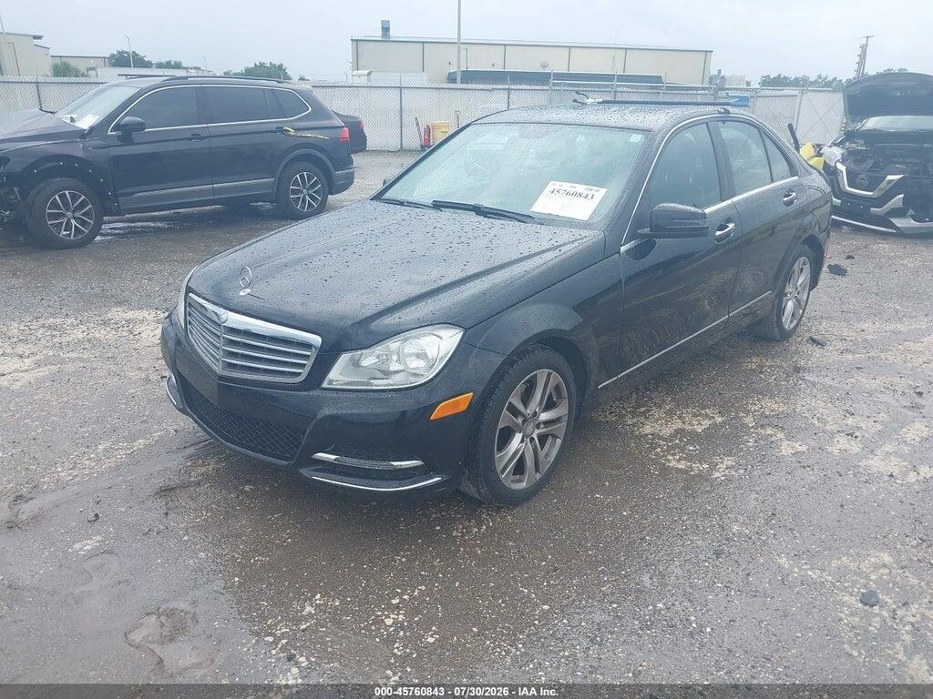 WDDGF8AB1EA911571 2014 MERCEDES-BENZ C 300 photo no. 2