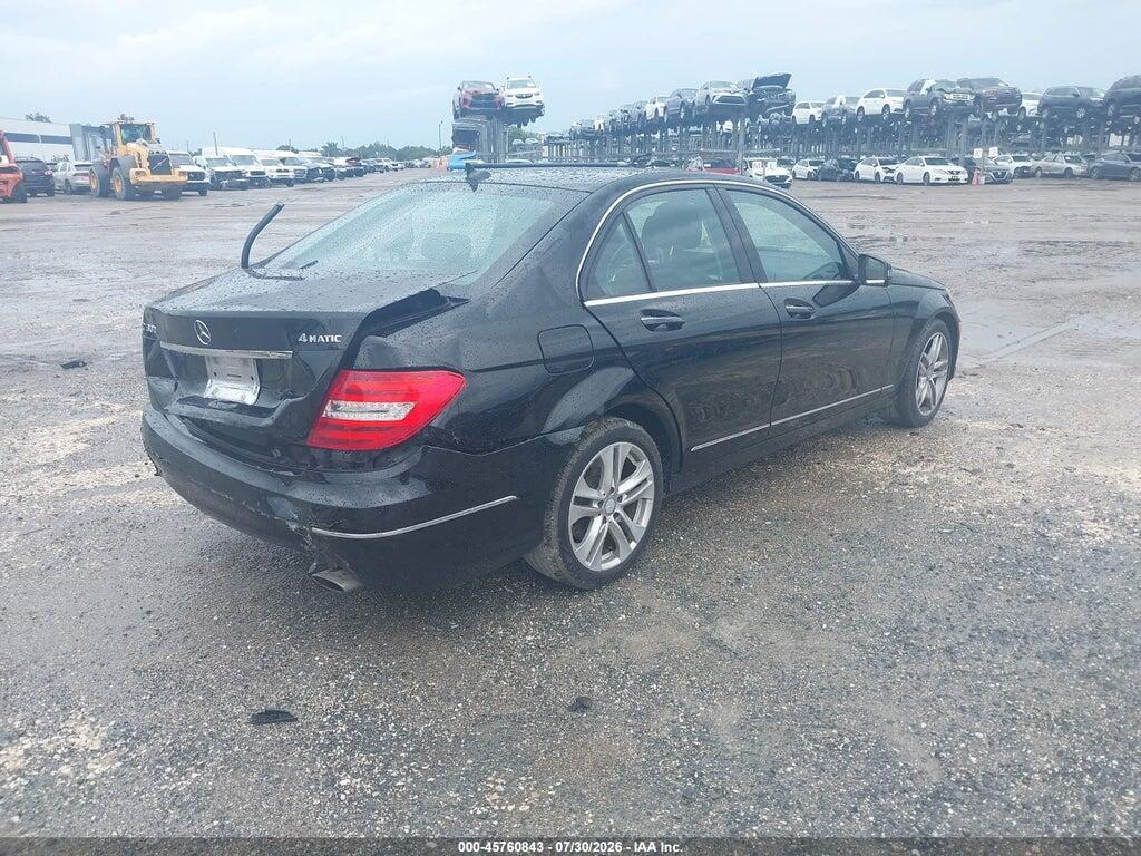 WDDGF8AB1EA911571 2014 MERCEDES-BENZ C 300 photo no. 4