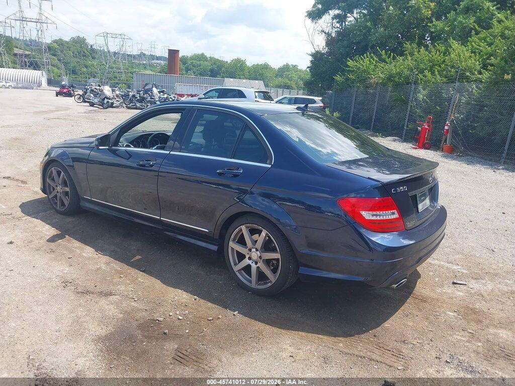 WDDGF8AB6EA964914 2014 MERCEDES-BENZ C 300 photo no. 3