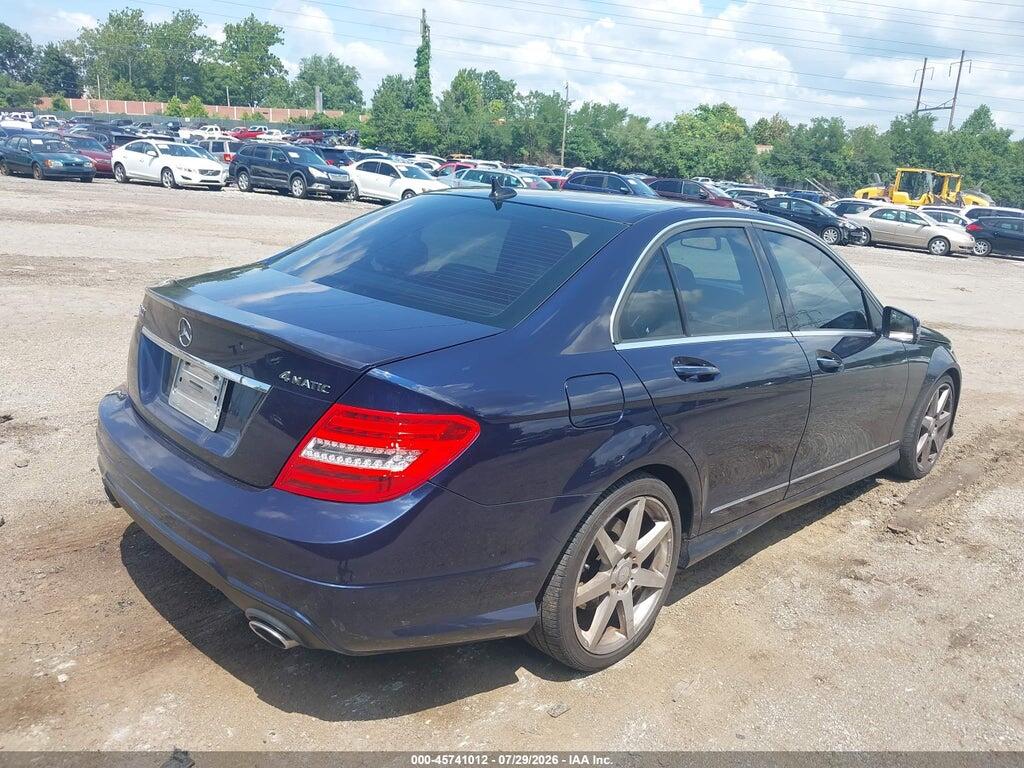 WDDGF8AB6EA964914 2014 MERCEDES-BENZ C 300 photo no. 4