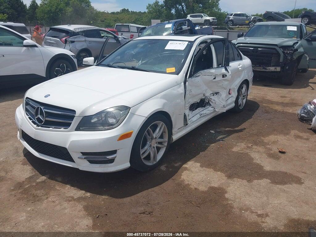 WDDGF8AB3EA946726 2014 MERCEDES-BENZ C 300 photo no. 2