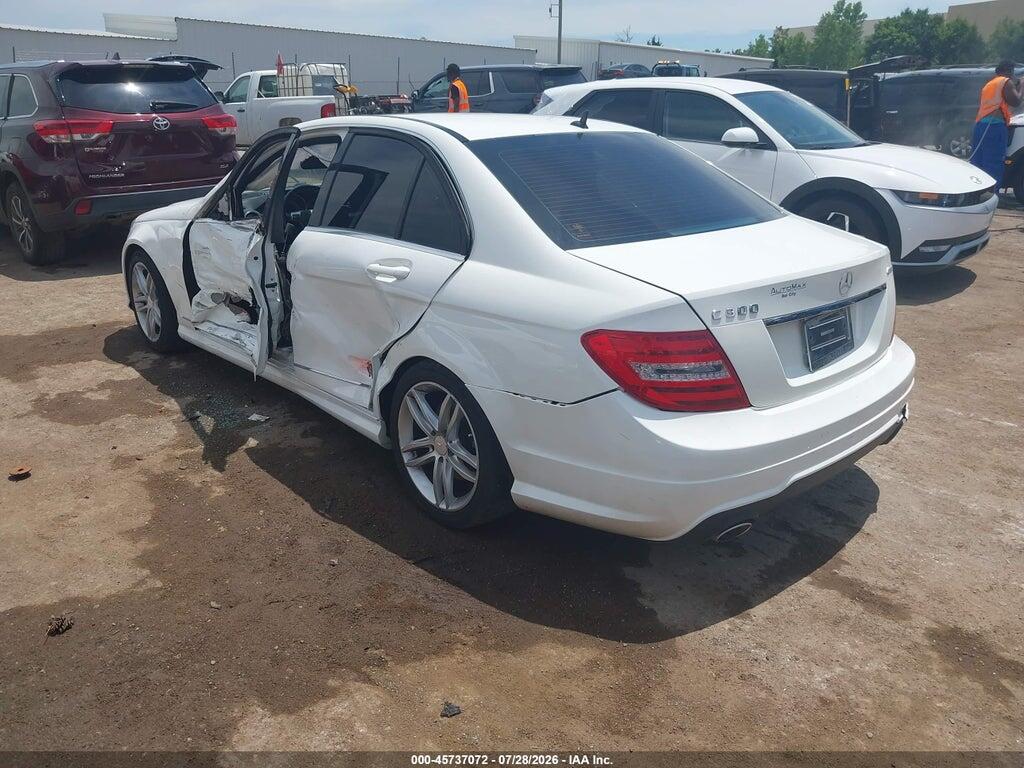 WDDGF8AB3EA946726 2014 MERCEDES-BENZ C 300 photo no. 3