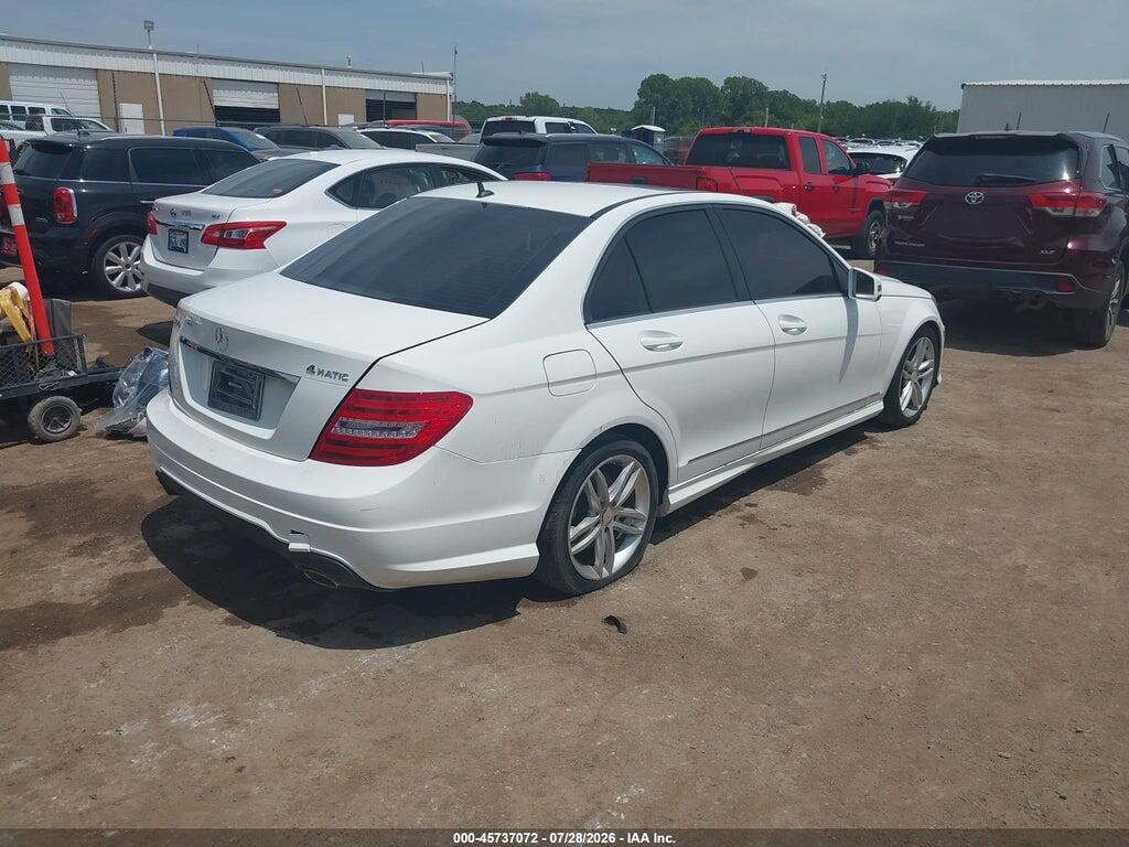 WDDGF8AB3EA946726 2014 MERCEDES-BENZ C 300 photo no. 4