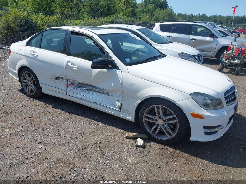 WDDGF8AB3ER307084 2014 MERCEDES-BENZ C 300 photo no. 1