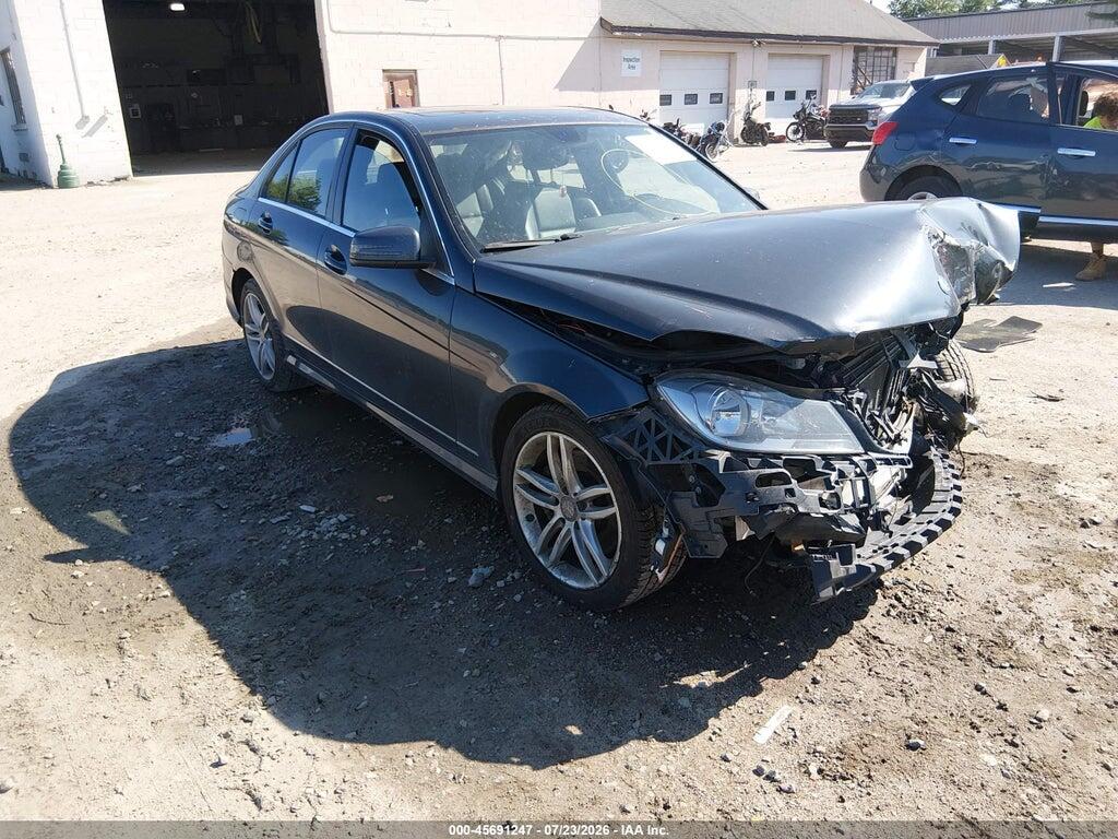 WDDGF8AB0ER305227 2014 MERCEDES-BENZ C 300 photo no. 1