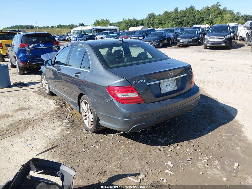 WDDGF8AB0ER305227 2014 MERCEDES-BENZ C 300 photo no. 3