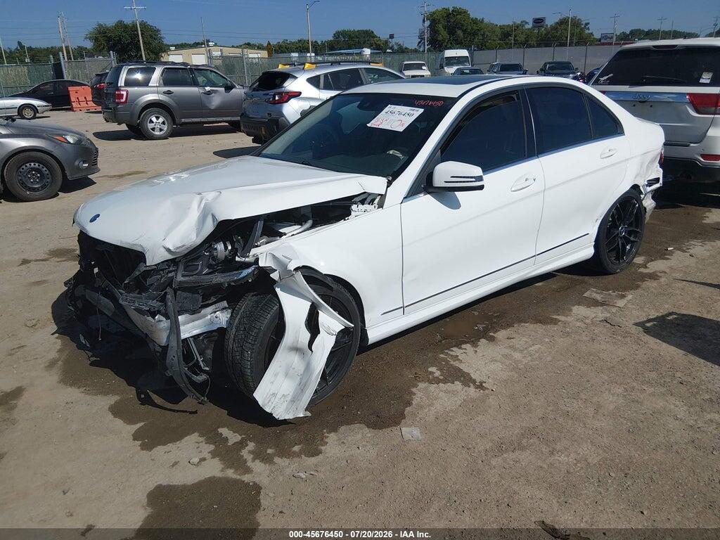 WDDGF8AB8EA941778 2014 MERCEDES-BENZ C 300 photo no. 2