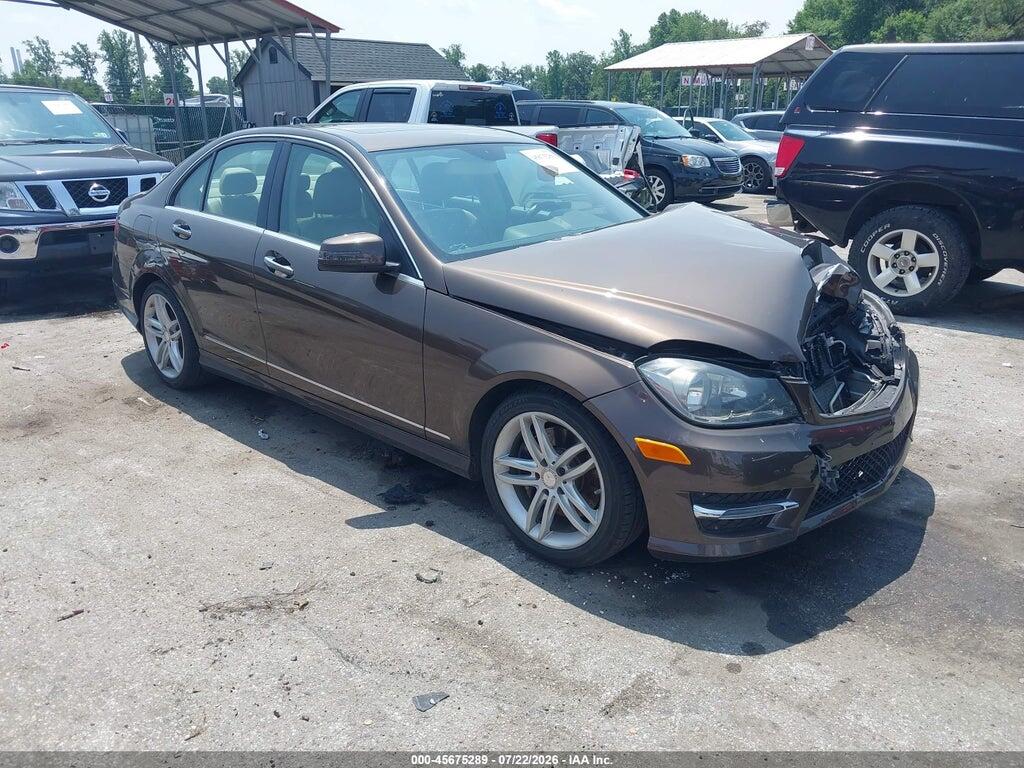 WDDGF8AB1EA914633 2014 MERCEDES-BENZ C 300 photo no. 1