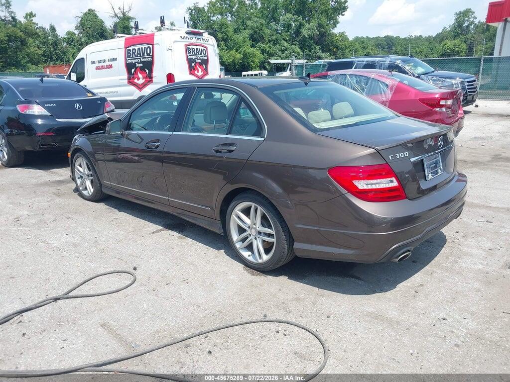WDDGF8AB1EA914633 2014 MERCEDES-BENZ C 300 photo no. 3