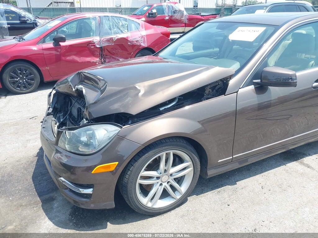 WDDGF8AB1EA914633 2014 MERCEDES-BENZ C 300 photo no. 6