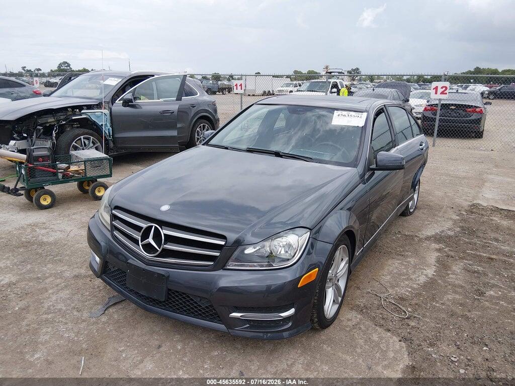 WDDGF8AB2EA952792 2014 MERCEDES-BENZ C 300 photo no. 2
