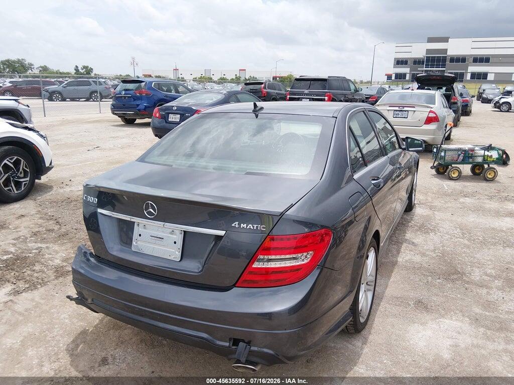 WDDGF8AB2EA952792 2014 MERCEDES-BENZ C 300 photo no. 4