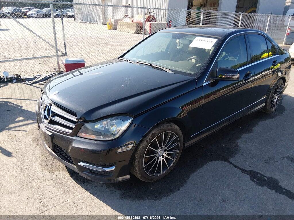 WDDGF8AB7EA962203 2014 MERCEDES-BENZ C 300 photo no. 2