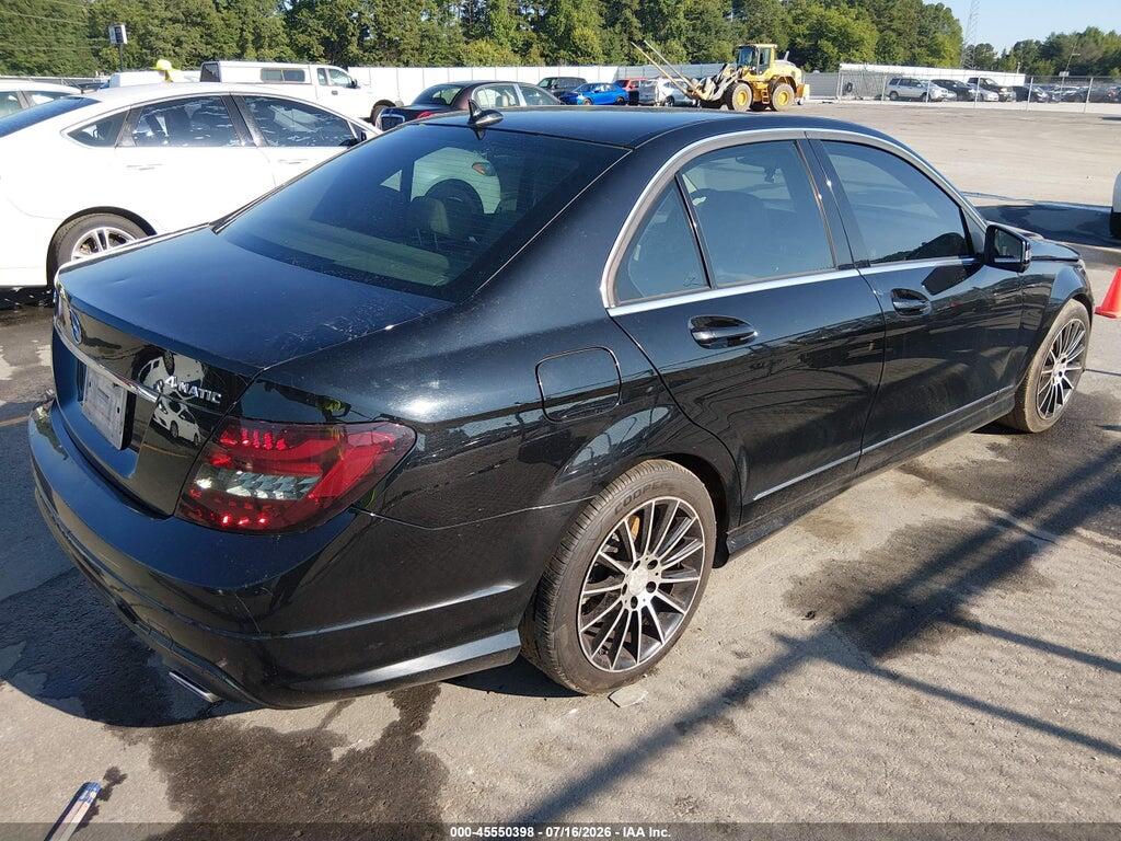 WDDGF8AB7EA962203 2014 MERCEDES-BENZ C 300 photo no. 4