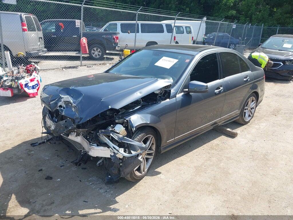 WDDGF8AB4EA944659 2014 MERCEDES-BENZ C 300 photo no. 2