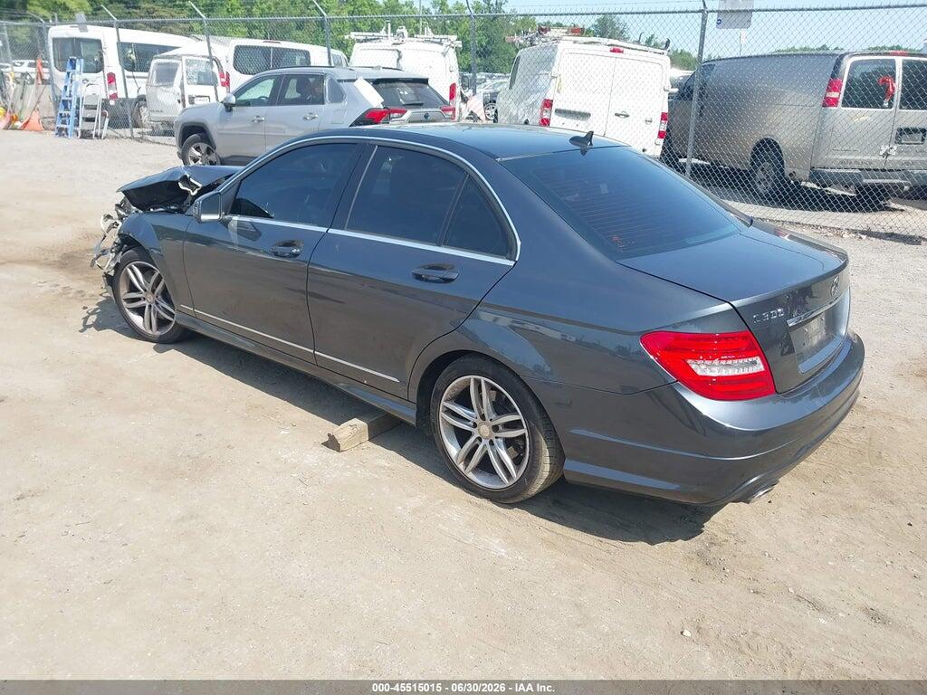 WDDGF8AB4EA944659 2014 MERCEDES-BENZ C 300 photo no. 3