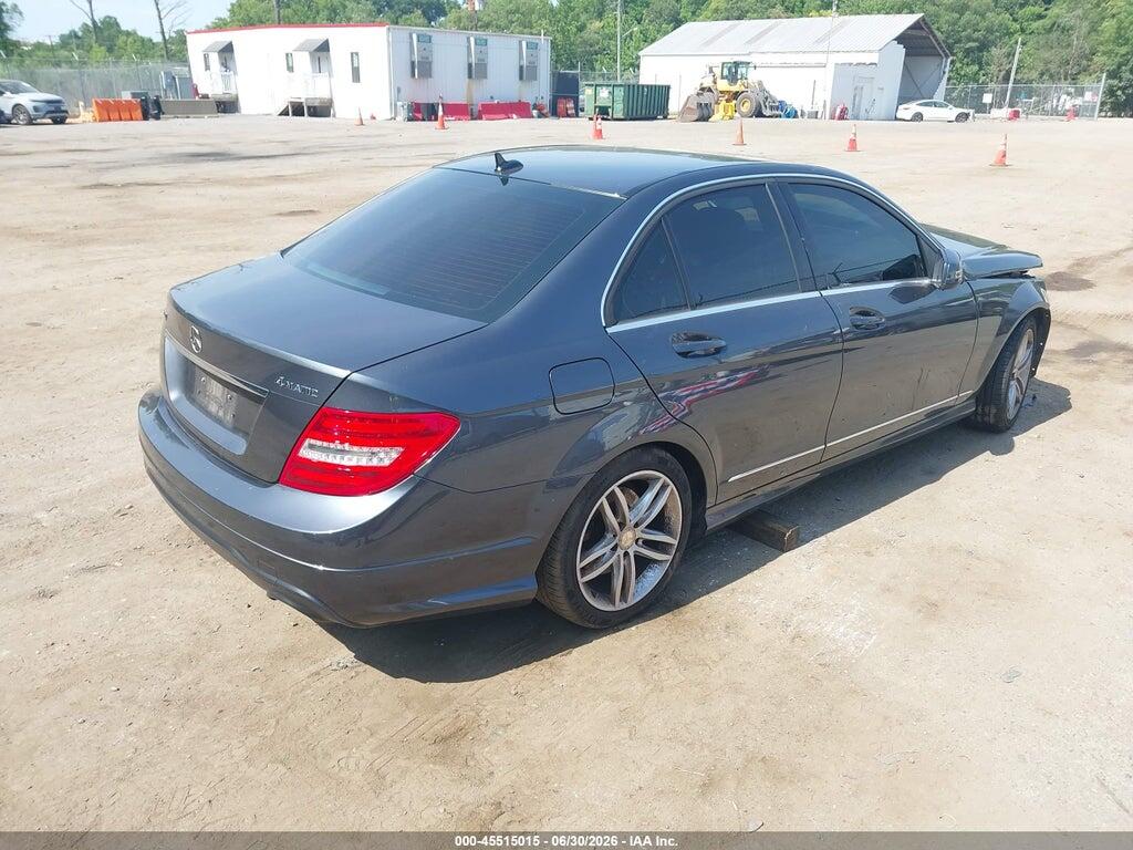 WDDGF8AB4EA944659 2014 MERCEDES-BENZ C 300 photo no. 4