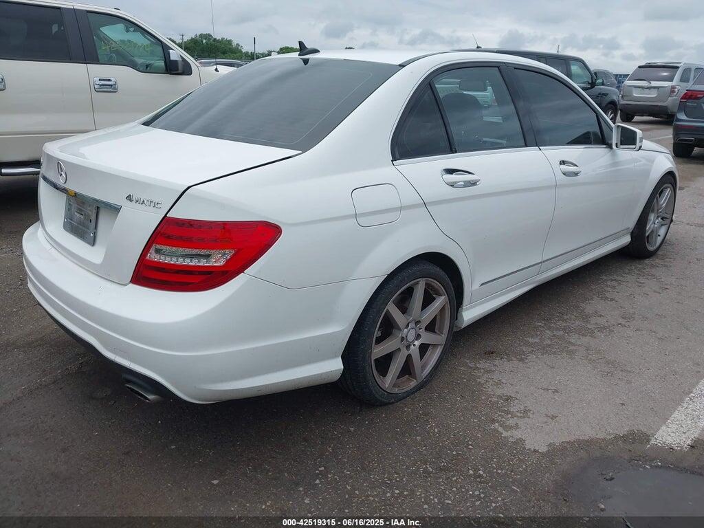 WDDGF8AB6EA960992 2014 MERCEDES-BENZ C 300 photo no. 4