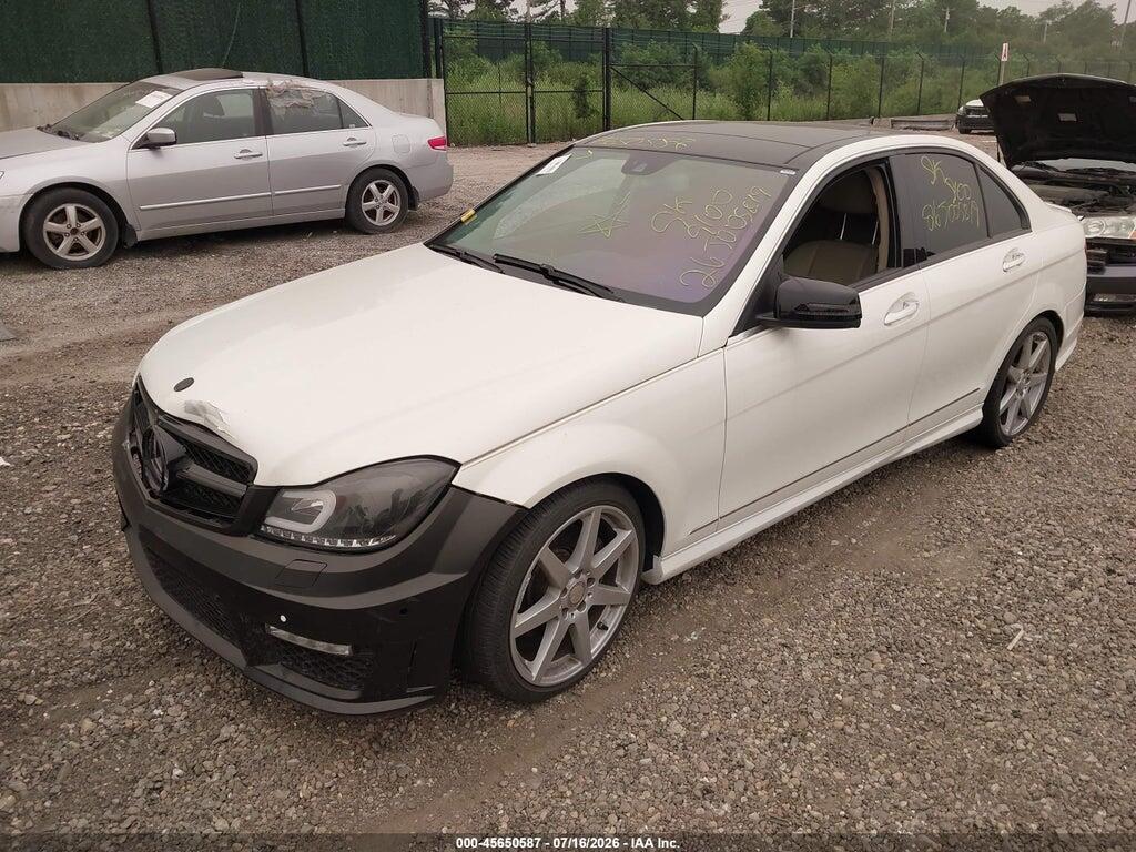 WDDGF5HB7EA905102 2014 MERCEDES-BENZ C 350 photo no. 2