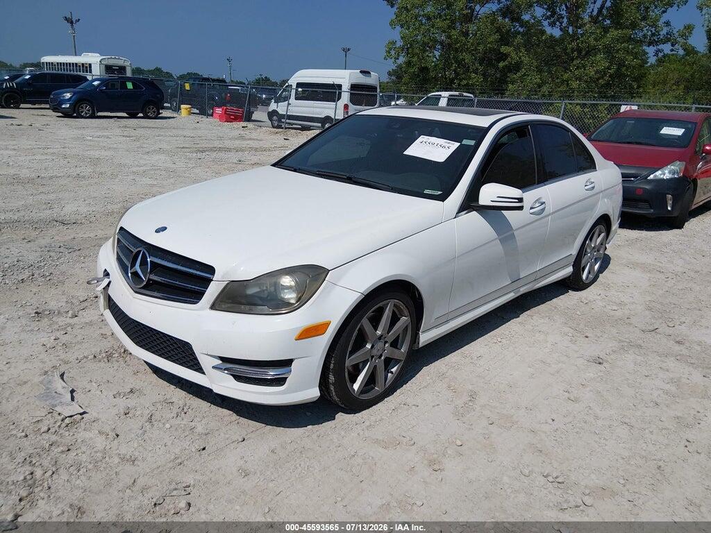 WDDGF5HB6EA901218 2014 MERCEDES-BENZ C 350 photo no. 2
