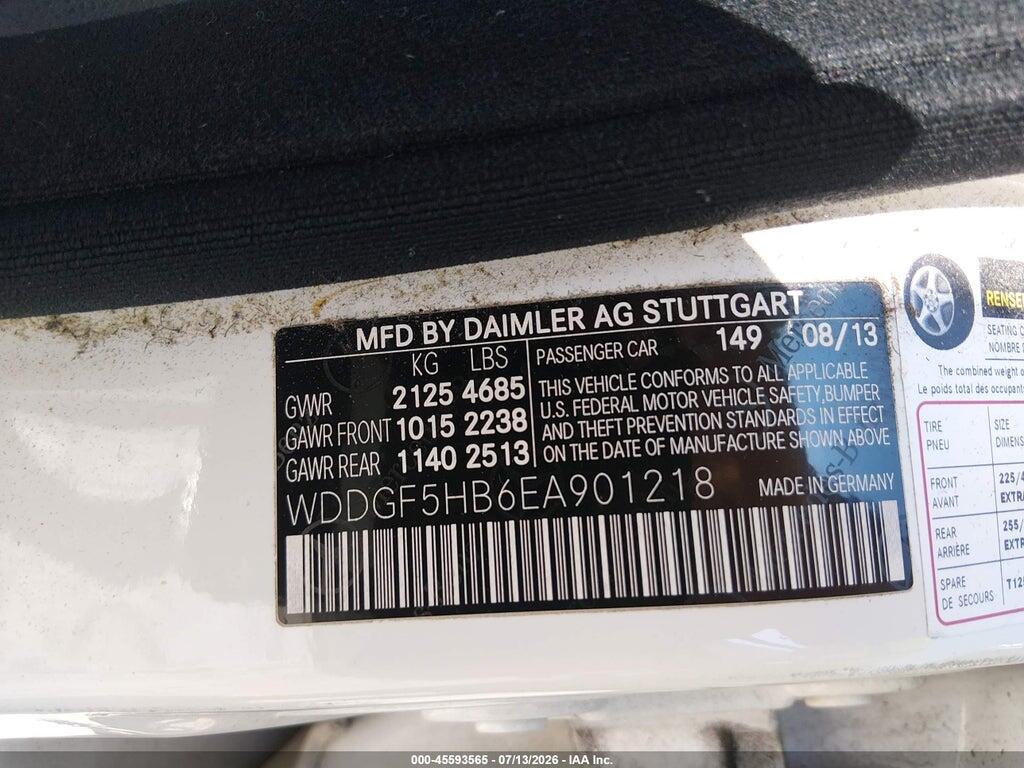 WDDGF5HB6EA901218 2014 MERCEDES-BENZ C 350 photo no. 9
