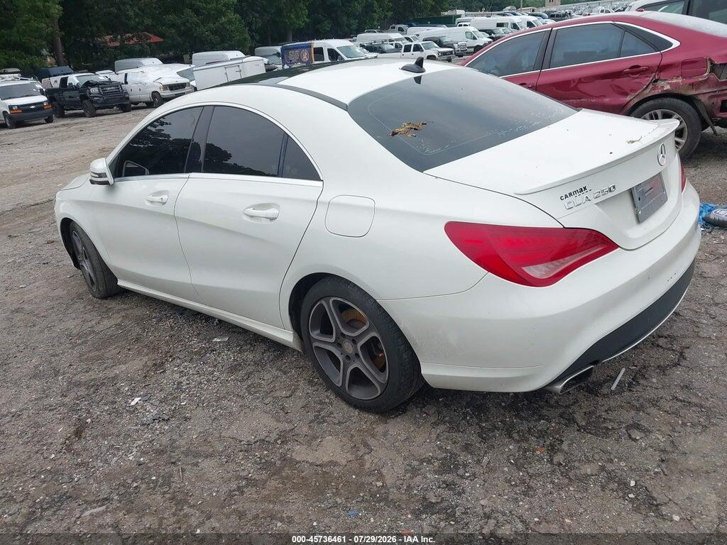WDDSJ4GB4EN105614 2014 MERCEDES-BENZ CLA 250 photo no. 3