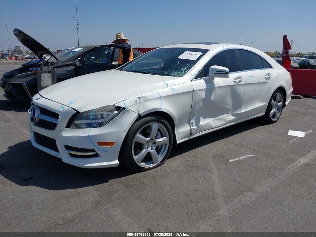WDDLJ7DB6EA125767 2014 MERCEDES-BENZ CLS 550 photo no. 2