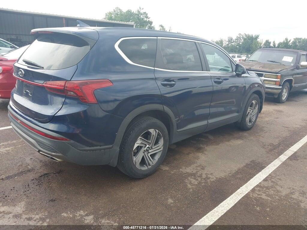 5NMS14AJ2MH346223 2021 HYUNDAI SANTA FE photo no. 4