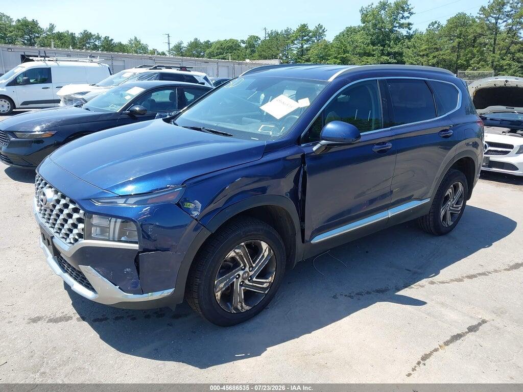 5NMS2DAJ4MH356121 2021 HYUNDAI SANTA FE photo no. 2