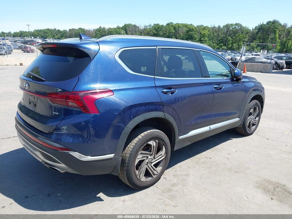 5NMS2DAJ4MH356121 2021 HYUNDAI SANTA FE photo no. 4