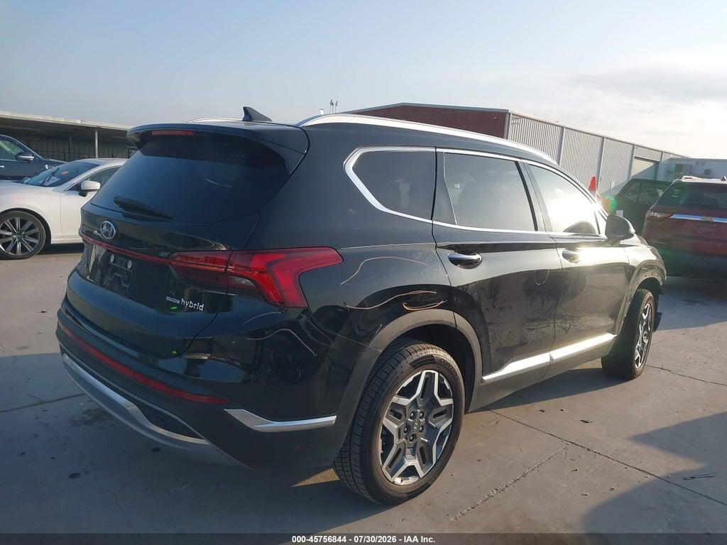 KM8S3DA12MU009601 2021 HYUNDAI SANTA FE HYBRID photo no. 4