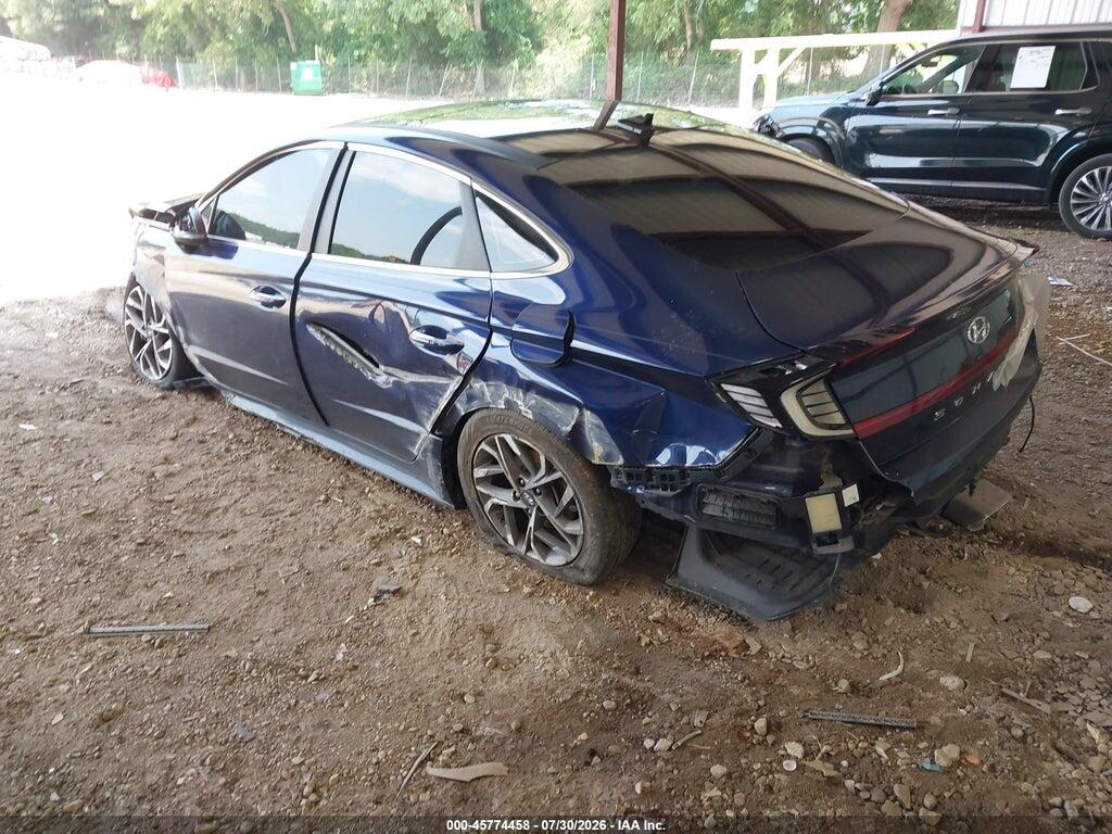 5NPEF4JA2MH102587 2021 HYUNDAI SONATA photo no. 3