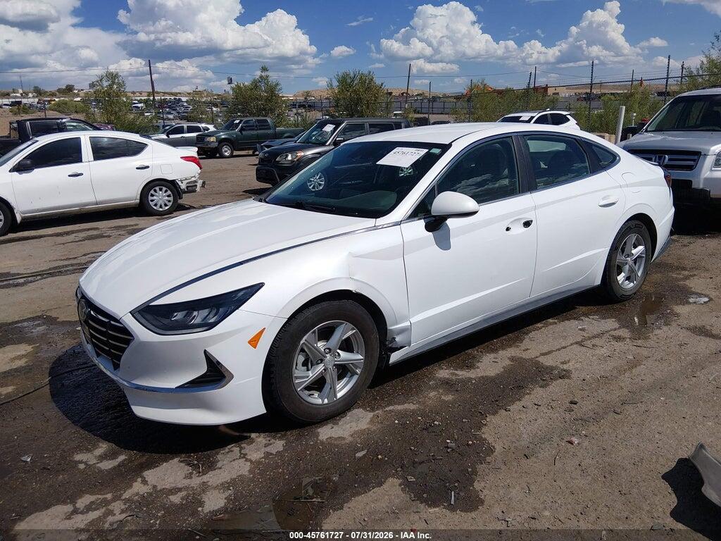 5NPEG4JA3MH080709 2021 HYUNDAI SONATA photo no. 2