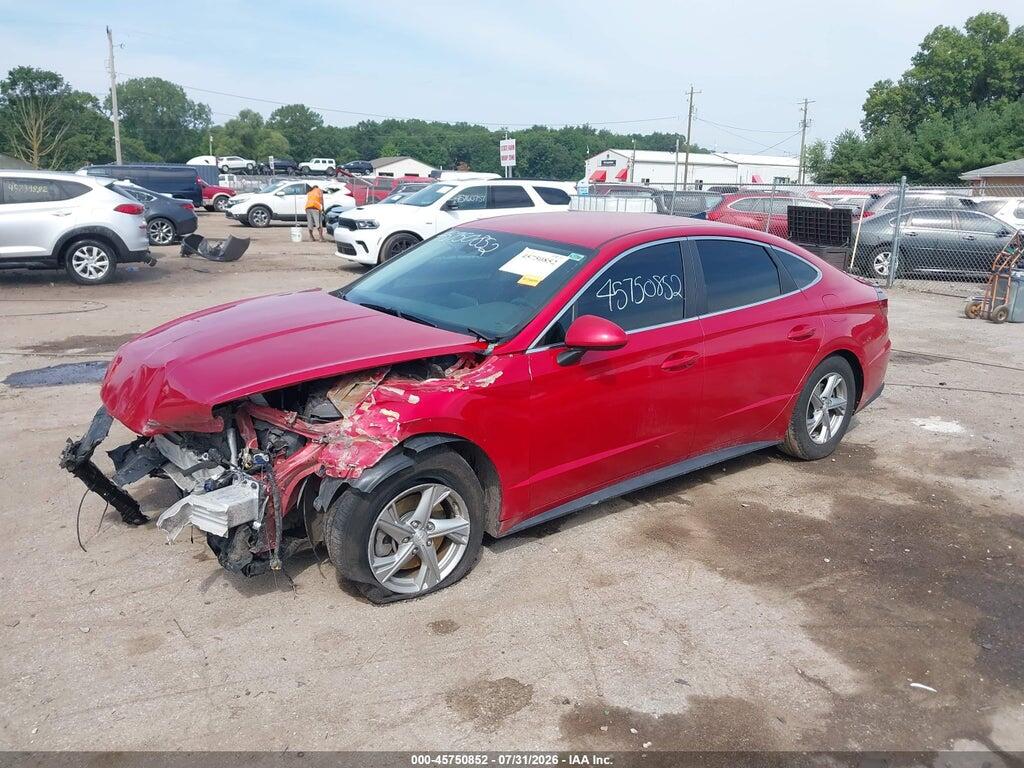 5NPEG4JA5MH066181 2021 HYUNDAI SONATA photo no. 2