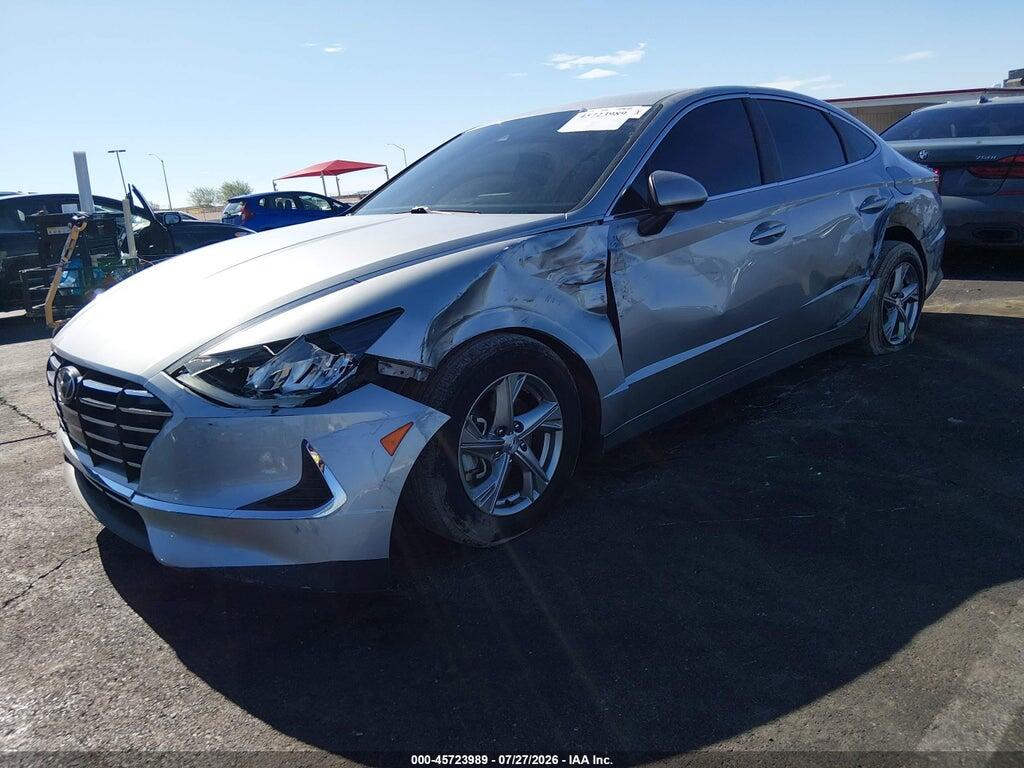 5NPEG4JAXMH087978 2021 HYUNDAI SONATA photo no. 2