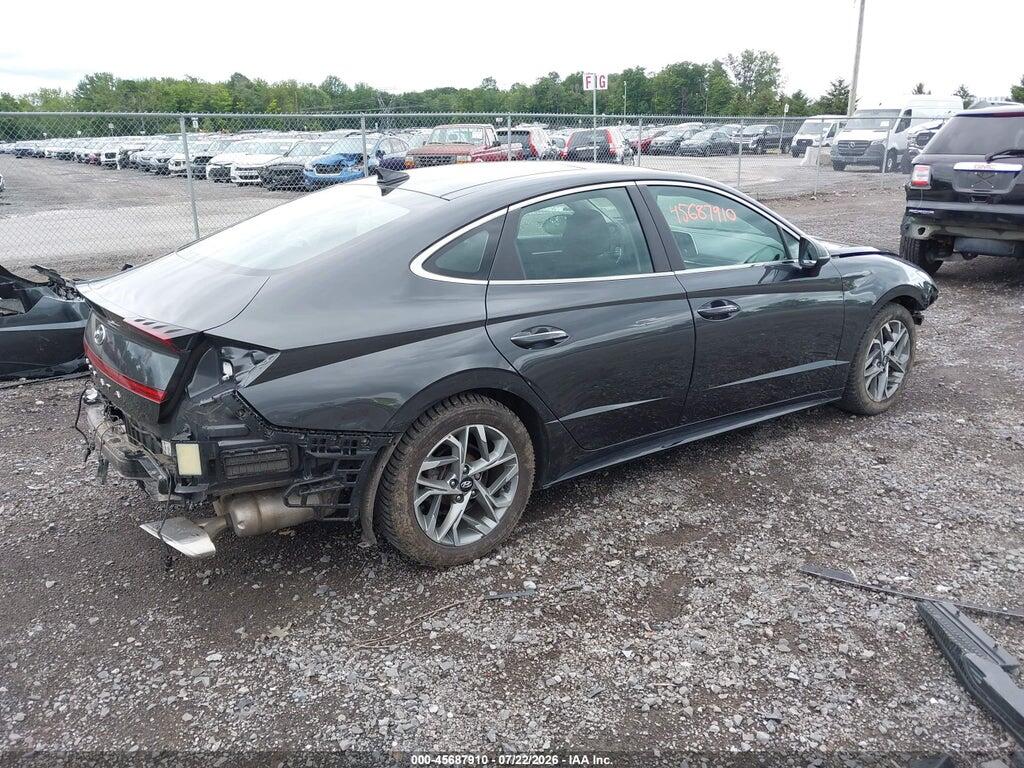 5NPEF4JA2MH125402 2021 HYUNDAI SONATA photo no. 4