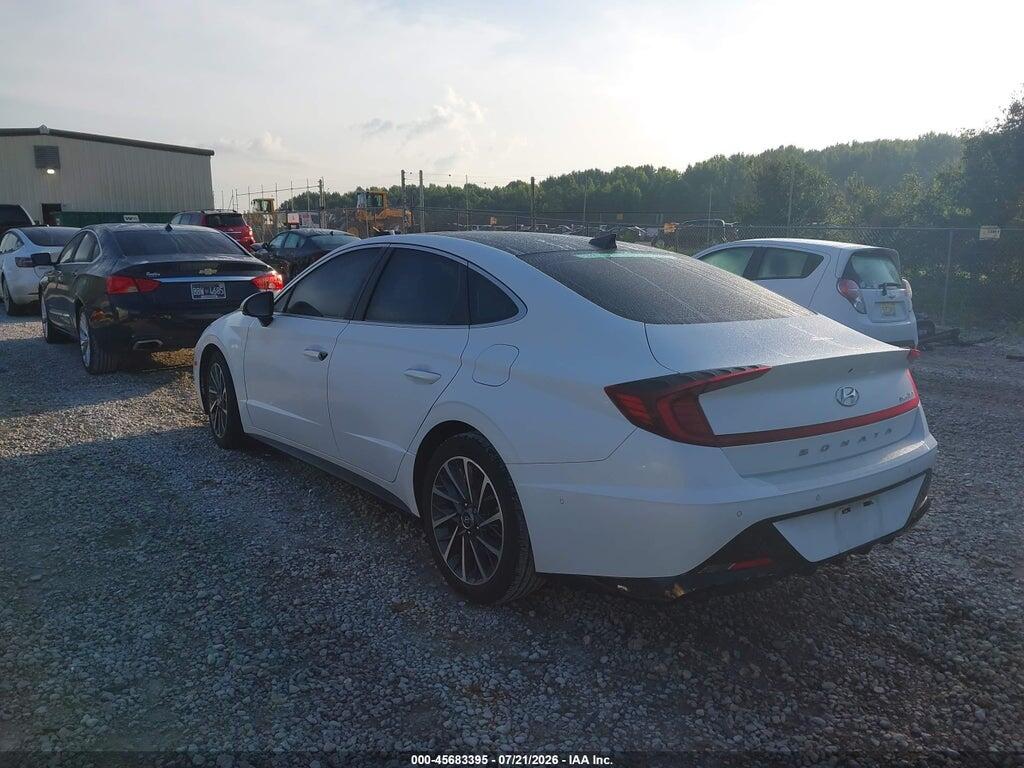 5NPEH4J23MH109924 2021 HYUNDAI SONATA photo no. 3