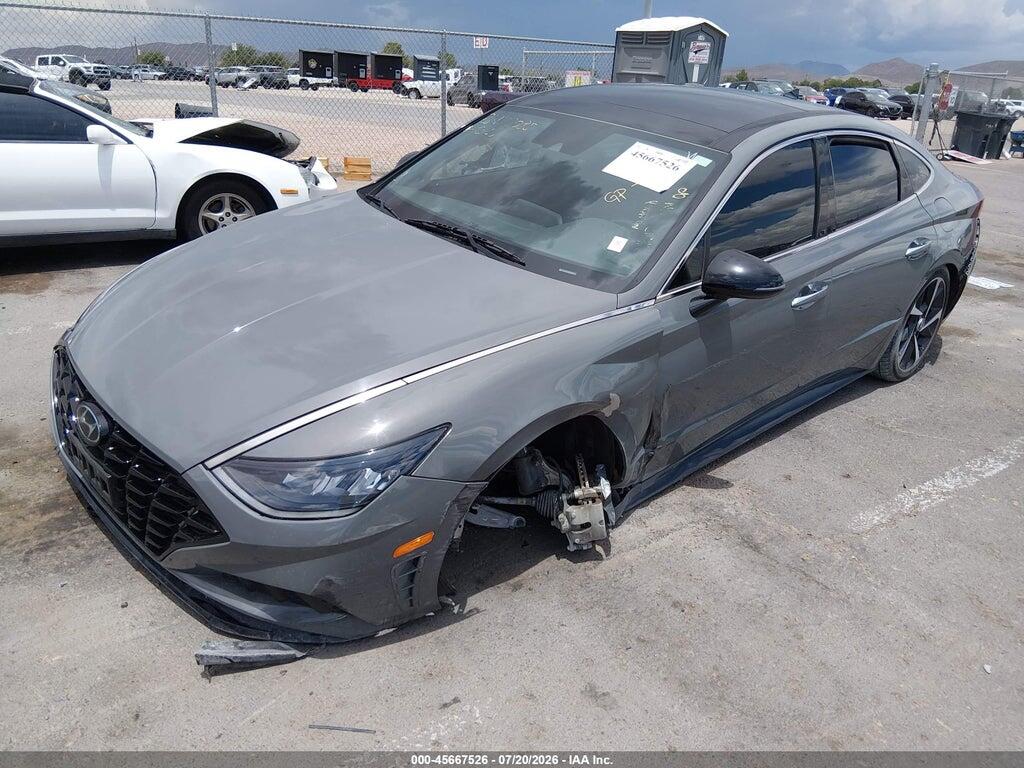 5NPEJ4J25MH079359 2021 HYUNDAI SONATA photo no. 2