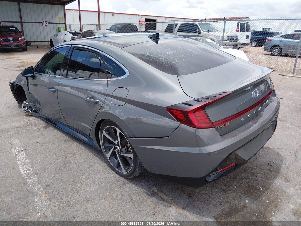 5NPEJ4J25MH079359 2021 HYUNDAI SONATA photo no. 3