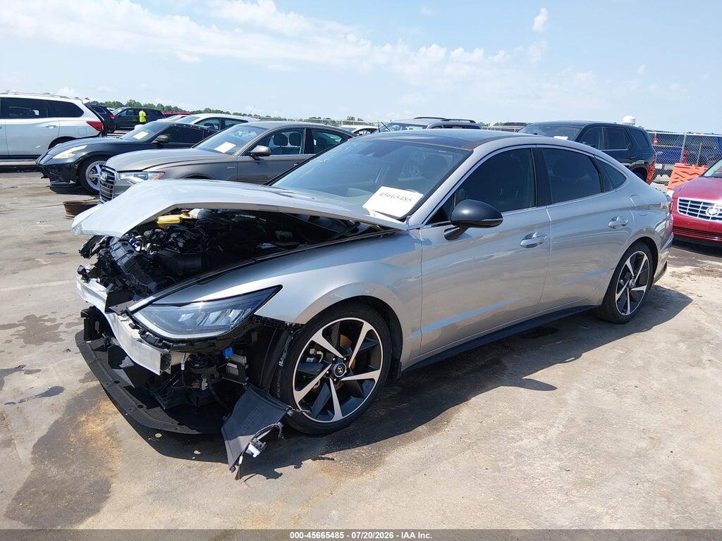 5NPEJ4J25MH085436 2021 HYUNDAI SONATA photo no. 2