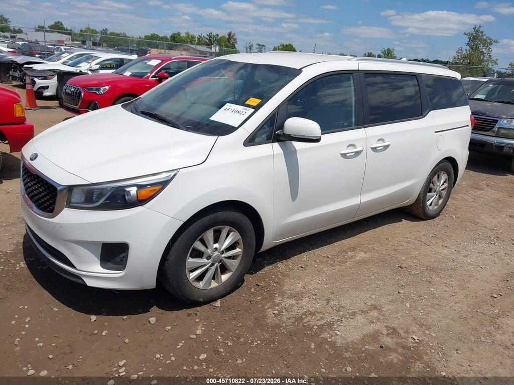 KNDMB5C19G6190885 2016 KIA SEDONA photo no. 2