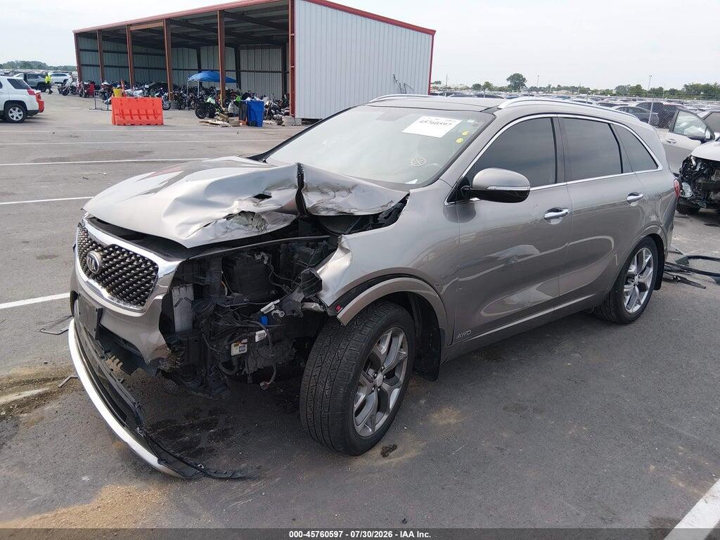 5XYPKDA13GG035286 2016 KIA SORENTO photo no. 2