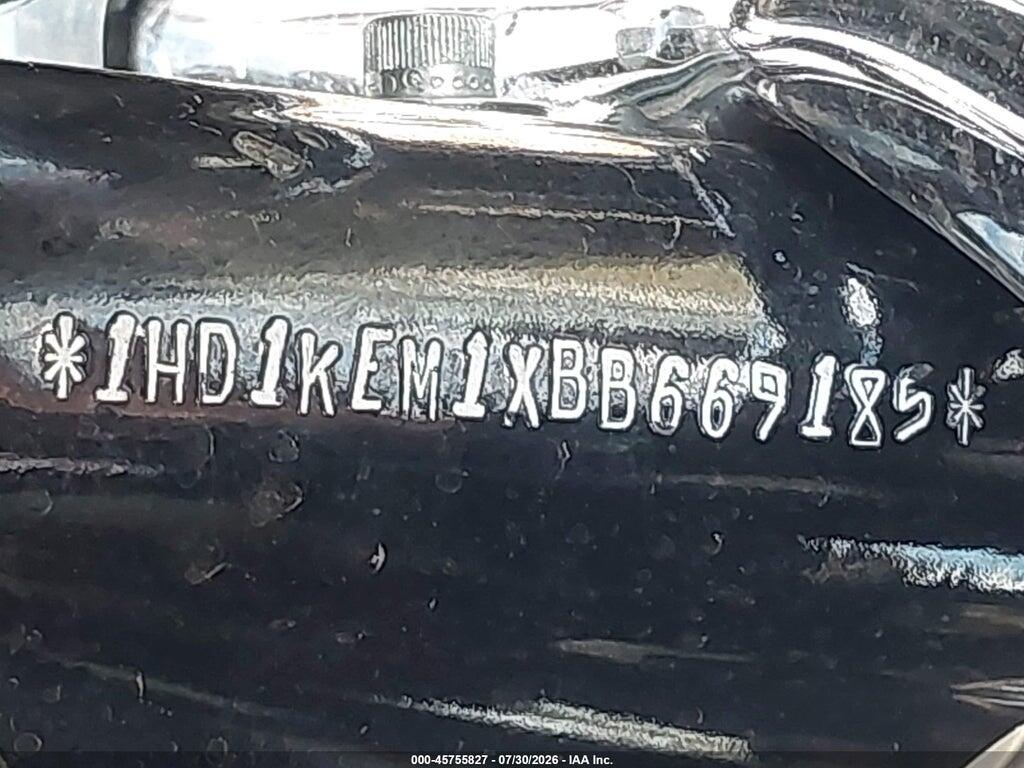 1HD1KEM1XBB669185 2011 HARLEY-DAVIDSON FLHTK photo no. 10